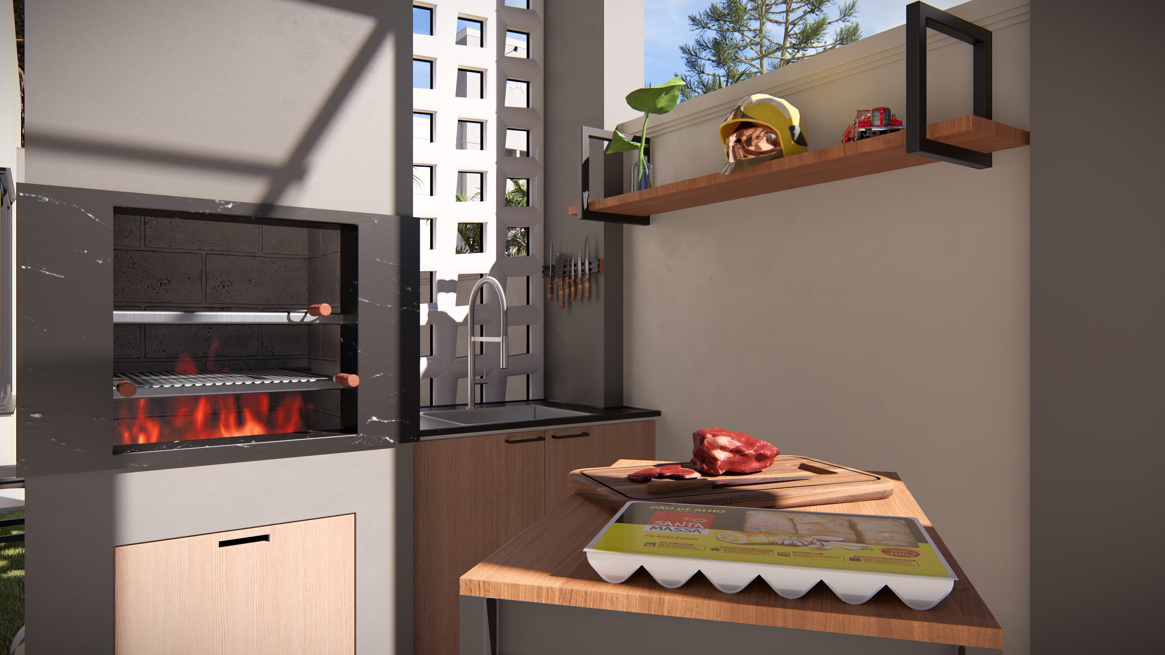 Edificação Mista | Residência em Camboriú - galeria 13