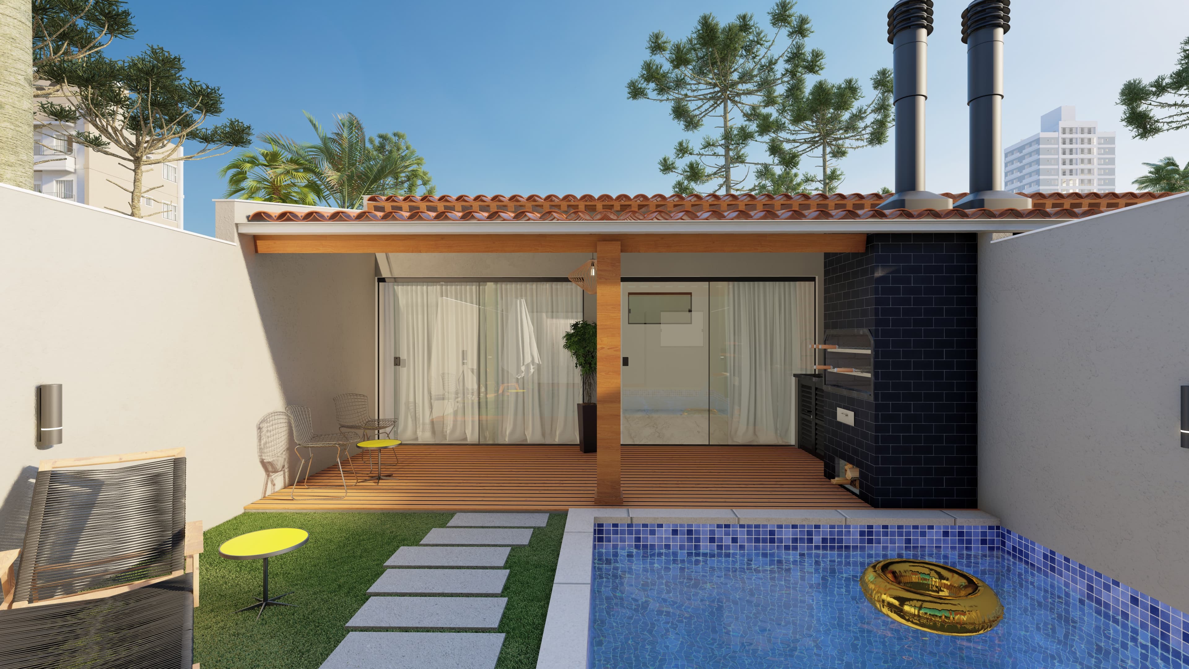 Residencial Terras Altas II - vista externa 7