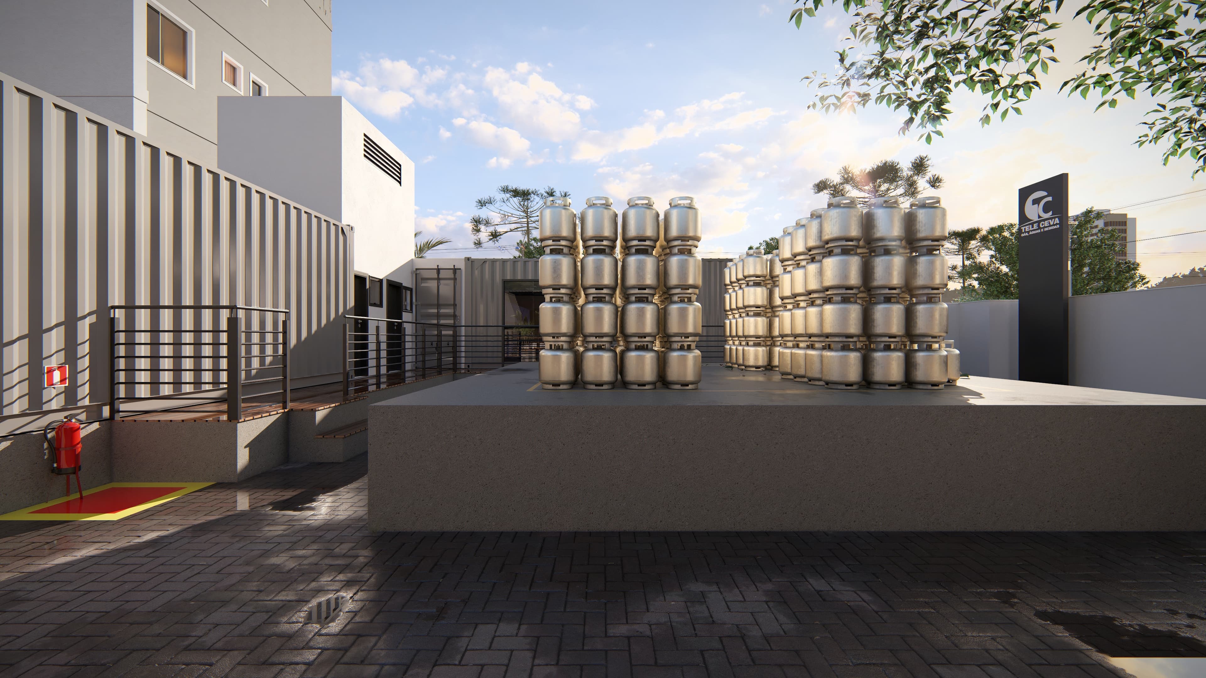 Tela Ceva – fachada