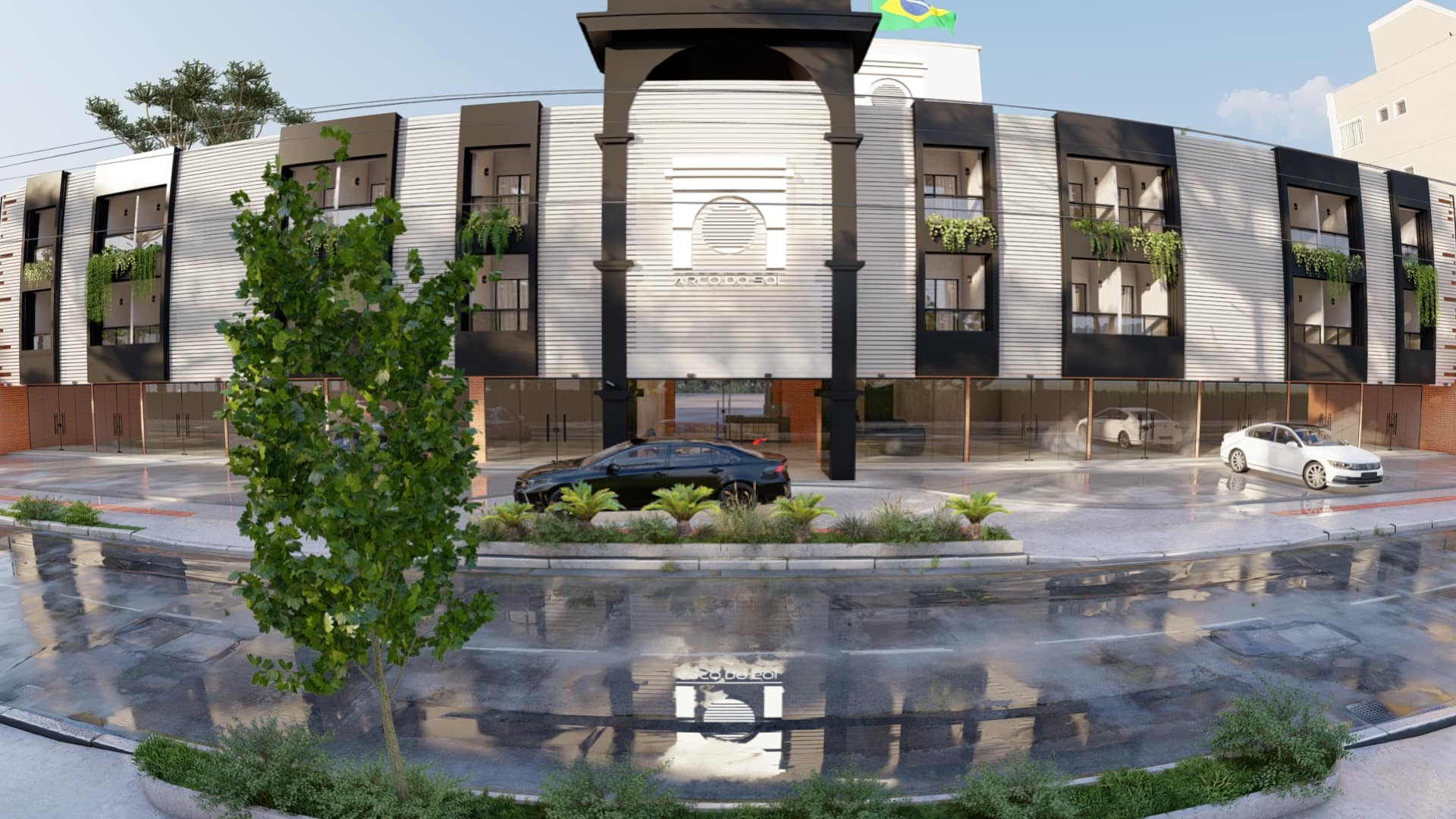 Hotel Arco do Sol Camboriú - imagem destaque da fachada