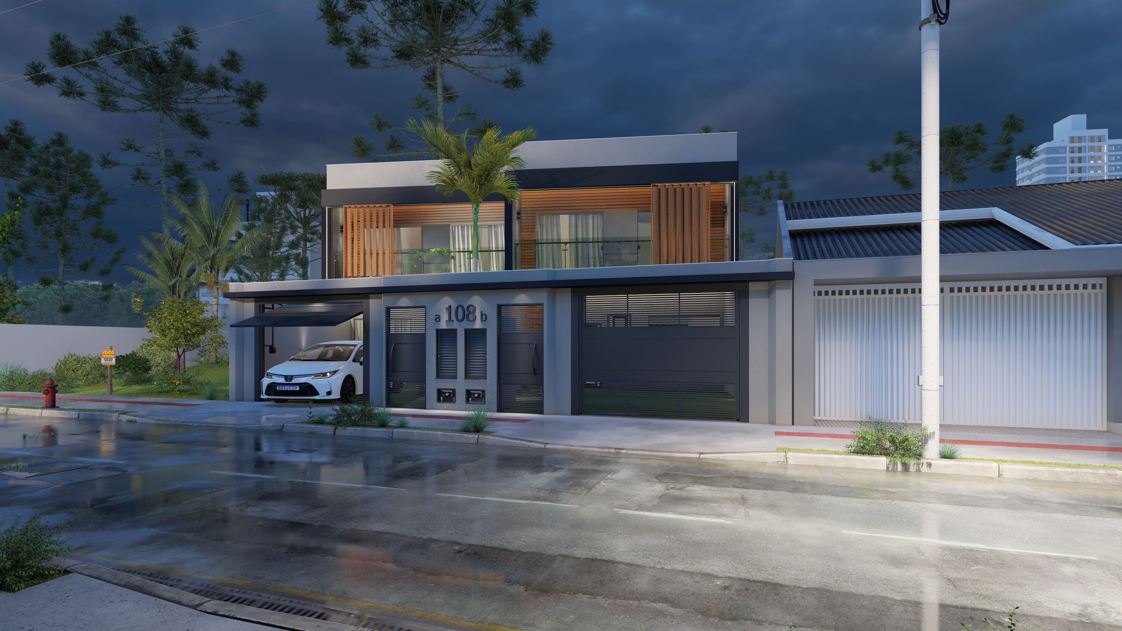 Residencial Terras Altas II - imagem destaque da fachada